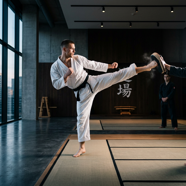 Martial arts dojo