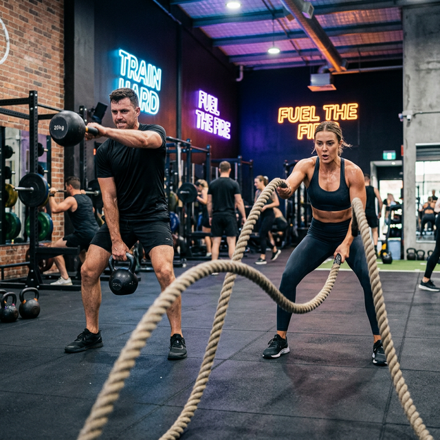 HIIT session